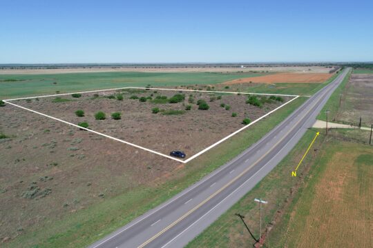 FOR LEASE:  10 Acres on Hwy 283