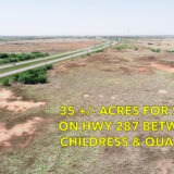 Goodlett Tract of Land on Hwy 287
